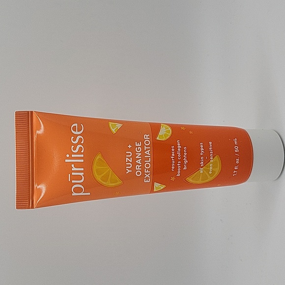 Purlisse  Yuzu & Orange Exfoliator Boosts collagen 1.75 fl oz. - Picture 7 of 7